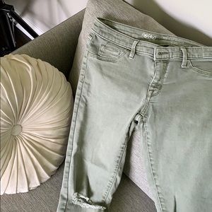 Light green jeans